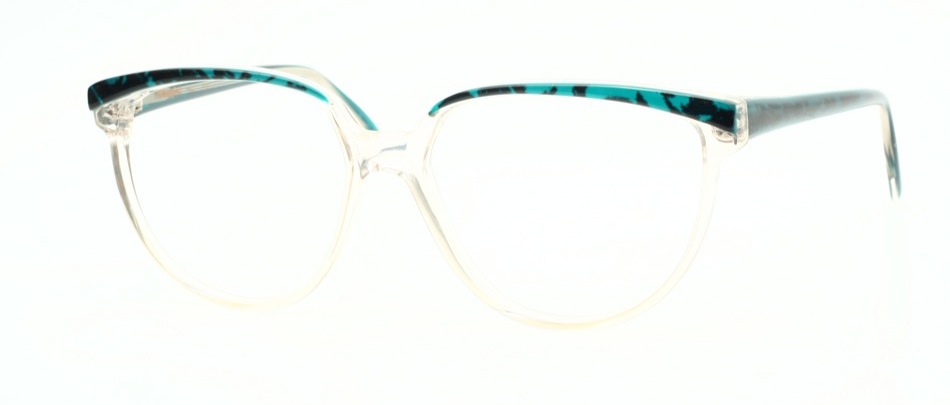 Playgirl 60. - Dunkelbraun/ blau schimmernd gemustert 996