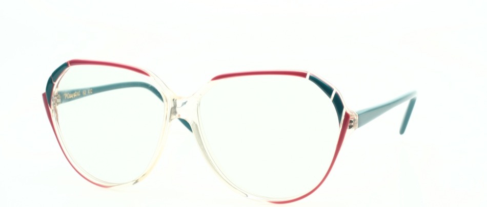 Playgirl 62. - Colormatic Transparent/ Rosa & türkis gemustert 410