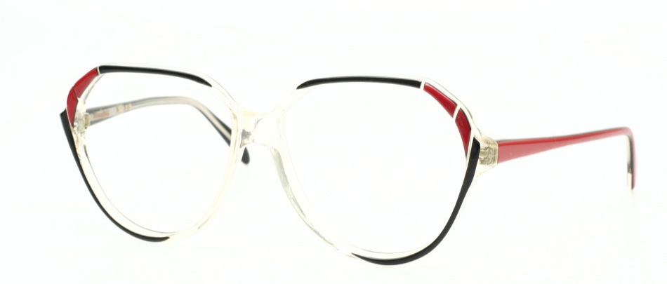 Playgirl 62. - Transparent/ schwarz & rot